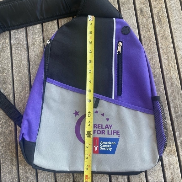 NWT Relay for Life Sling Bag – American Cancer Society 🎗️ - Picture 13 of 14